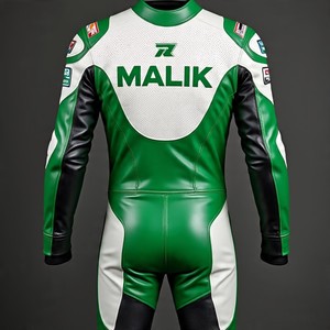 Motorcycle Racing Suit, Premium Leather, CE Armor, Triple Stitch Strength, Stretch Panels, Vent Zippers & External Knee Sliders