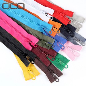 OCO Hot-selling Products #5 Resin Open-End Zipper for Clothes Sewing Accessories