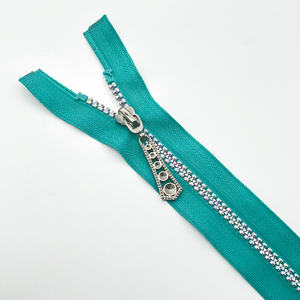 Custom 10# Long Chain Plastic Resin Zipper Open End Double & Close End Zipper