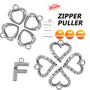 Hot Sale Original Design Metal Coated Zipper Head High Grade Fashionable Zinc Brass Alloy Zipper Pull Slider for Clothing