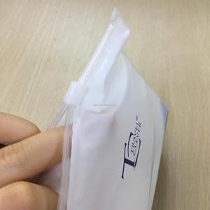 Custom Matte/Frosted Biodegradable Plastic Packaging Zipper Bags, T Shirt Swimwear Zip Lock Clothing Bags With Logo