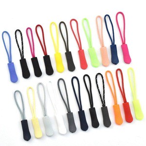 2.5cm Zipper Sliders Wholesales Good Quality PVC Rubber Zipper Pulls