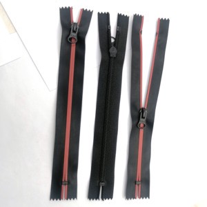 KAM Almond Slider Waterproof Zipper Multi Sizes Closed End Nylon Zippers for Water Sports Handbag Clothing