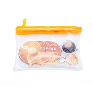 Custom Transparent PVC Slider Zip Lock Bags Frosted EVA Zipper Packaging Bag With Logo