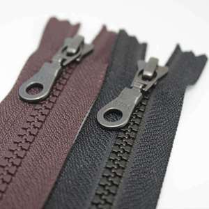 Durable for YKK 5 Resin Teeth Closed End Automatic Zipper Genuine Plastic for Garments Bags Pockets in Various Styles and Colors