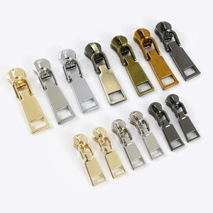 5# Diy Repair Zipper Slider for Alloy Zippers Accessories for Sewing Clothes Jacket Double-sided Zippers Slider
