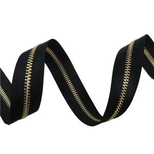 Japanese Imported High-End Eco-Friendly Brass Metal Zippers Leather Goods Bag