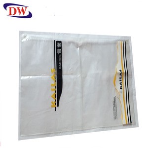 Resealable Large Size clear Ldpe Custom Printed Slider Zipper Blanket Packaging Plastic Bag