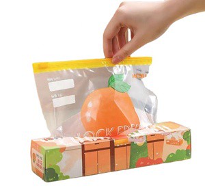 Self-Sealing LDPE Plastic Bags Resealable Slider Ziplock Food Storage Packaging Degradable Zip for Various Storage Needs