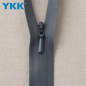 For YKK #3 Conceal Zippers Diamond Head Regular Style 600 Colors Closed End Made Durable Nylon for Processing Accessories