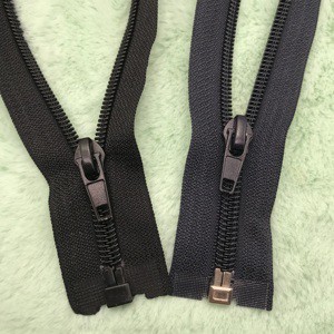 High Quality 5# Nylon OPEN-END ZIPPER Factory Direct Sales Smooth Seamless Zippers with No Sticking or Jamming