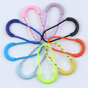 Hot Sale Custom Size U-Shaped Silicone PVC Zipper Pulls for Bags and Decorations with Brand Color Options