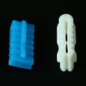 PE PVC Custom Shapes Factory Wholesale Colorful Zip Lock Plastic Zipper Slider Header for Garment Packing Bags