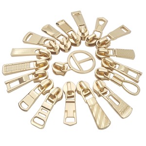 Manufacturing Luggage Rainbow Puller Zipper Slider Wholesale Zipper Pull Hardware Metal Zipper Puller for Clothing