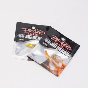 Soft Touch Fishing Bait Gear Packing Pouch Soft Plastic Trolling Fishing Lure Packaging Ziplock Bag