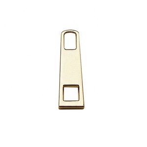 Handbag Fittings Custom Made Clothing Zipper Puller Zinc Alloy Engraved Letter Metal Zip Slider for Coat