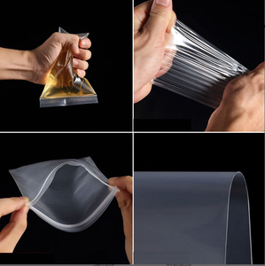 Convenient and Secure Moisture-Proof PE Plastic Zipper Bags for Food Storage Made in Vietnam with Slider Top Handle