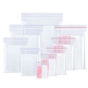 High Quality Custom Printed Transparent Plastic Bag Sealed Storage Solution