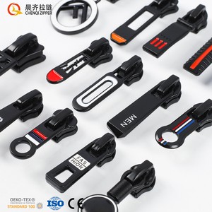 Customized Puller Slider Zipper Slider Gold Silver Zipper Pull Zinc Alloy for Trendy Clothes Metal Garment Plating Auto Lock