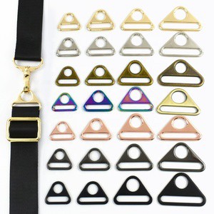 Deepeel BF223 Wholesale Alloy Die Casting Triangle Buckle Special Bag Parts & Accessories for Shoulder Belts & Hardware Zipper