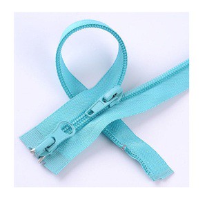 Wholesale OZL Brand Durable Metal Nylon Plastic Material Two-Way Auto Lock Zipper GMA Model #5 Open-End Shoes Garments Bags Home