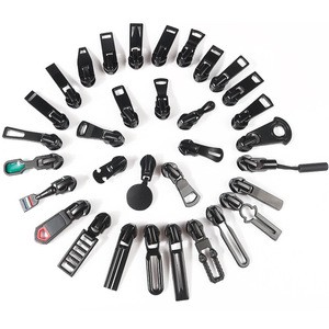 Wholesale Custom Metal Zipper Pulls for Luggage and Garment Tabs