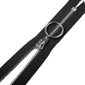 Manufacturer Wholesale Customizable Two-Way Zipper 3# 5# 8# for Bags and Garments Metal Zip Open End
