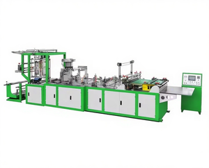 1000 High Speed Automatic Sealing Cutting Plastic Slider Zipper Bag Machine Polythene Ziplock Bag Pe Zip Lock Bag Making Machine