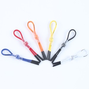 T040# Luxury Zipper Puller Rope High Quality Plastic Drawstring Accessories Shrink Tube for Fashionable Zipper