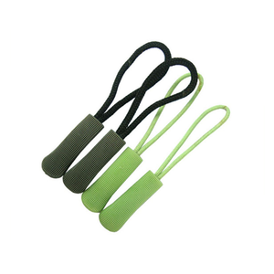 Spot Factory Wholesale Zip Head PVC Injection Moulding Caterpillar Zip Non-slip Schoolbag Clothing Small Pendant Pull Tail Rope
