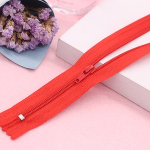 Factory Wholesale Black Plastic Nylon Auto Lock Closed-End Zipper for Garment Eco-Friendly Available Stock