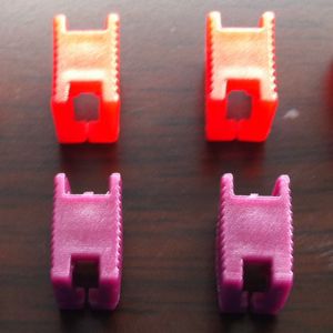 PE PVC Zipper Head Lock-Free Custom Various Colors Easy Open Resealable Durable Plastic Zipper Slider Header