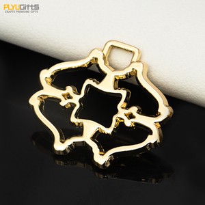 Custom Gold-Painted Zinc Alloy Luxury Metal Zipper Pulls Personalized Design for Garment