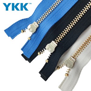 Factory Sale YKK #5 Metal Zipper Close-end High Quality Customized Length for Garments Jacket Pants Jeans