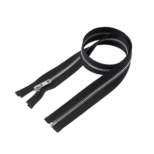 Factory Wholesale Custom 3# 5# Open-End Gold Teeth Zipper Various Types for Auto-Lock Clothes Shoes Use Various Types Metal