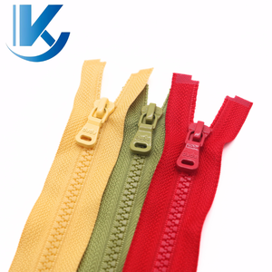 Open-End Resin Zipper in Various Sizes and Colors 5# for Clothing Plastic Children's Special Zipper