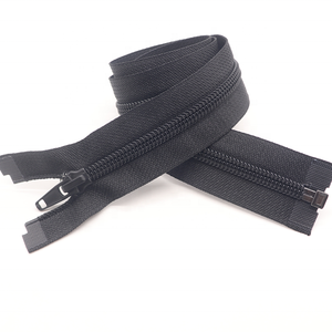 KY Open-End Nylon Zipper School Uniform Sports Zipper Fine Teeth Black No. 5 Plastic Nylon Zipper