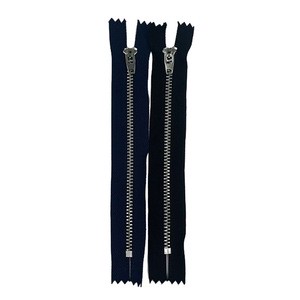 Hot-selling Stainless Steel Y Toothed White Copper Antique Copper Closed-end Spring Head Zipper