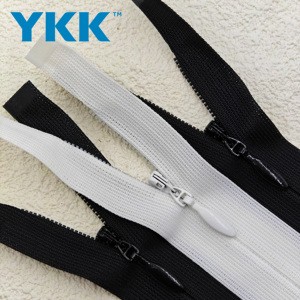 For YKK #2 Conceal Zipper in Stock Colors Invisible Nylon for Wedding Dresses Ball Gowns Home Textiles