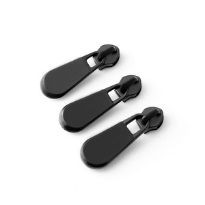 Custom Nylon Zipper Slider Non-lock Zipper Puller Head for Handbags Garment