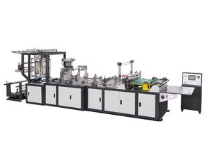 Automatic Plastic Ziplock Bag Slider Clothes Pouch Bag Lock Slide Sealing Cutting Machine PE PVC Zipper Bag Making Machine