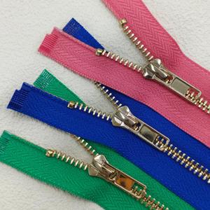 No Brand Heavy Duty Brass Metal Zipper for Jackets Sewing Coats Crafts Home Textiles-Zipper Separating Jacket
