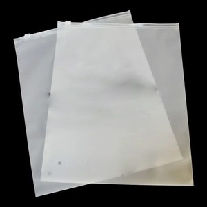 Custom Matte/frosted Biodegradable Plastic Packaging Zipper Bags T Shirt Swimwear Zip Lock Clothing Bags With Logo