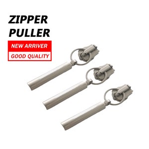 Low Price Lightweight Zinc Alloy Zipper Head High Quality Fashionable Metal Brass Zipper Pull Slider for Handbag