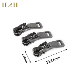 Wholesale Custom Metal Zipper Slider for Suitcase With Custom Logo Zipper Hardware of Zipper Pull