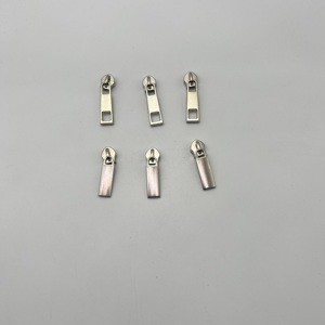 5# Durable Metal Rectangle Lock-Free Zipper Slider Factory Outlet Product