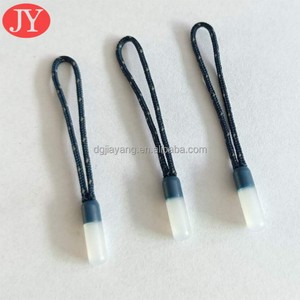 Unique Artistic Creative Designs Zipper Puller Transparent Rubber Nylon String with Star Pattern for Outdoor Use