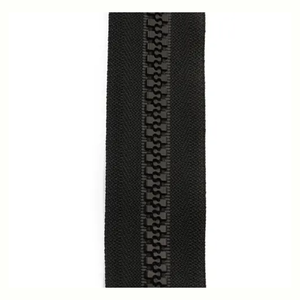 No. 10 Black Continuous Zipper Custom Plastic Zipper Manufacturer Durable, Lightweight Zippers for Clothing