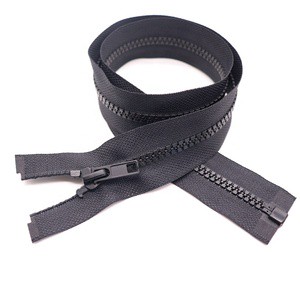 Shanghai KY Factory Quality #5 Open-End Zipper Custom Detached Plastic and Resin for Jackets and Outerwear Wholesale