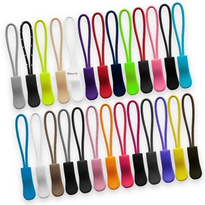 Detachable Zipper Buckle Slider Pendant Plastic School Bag Lanyard with Zipper Head Accessories Backpack Zipper Pull Tail Rope